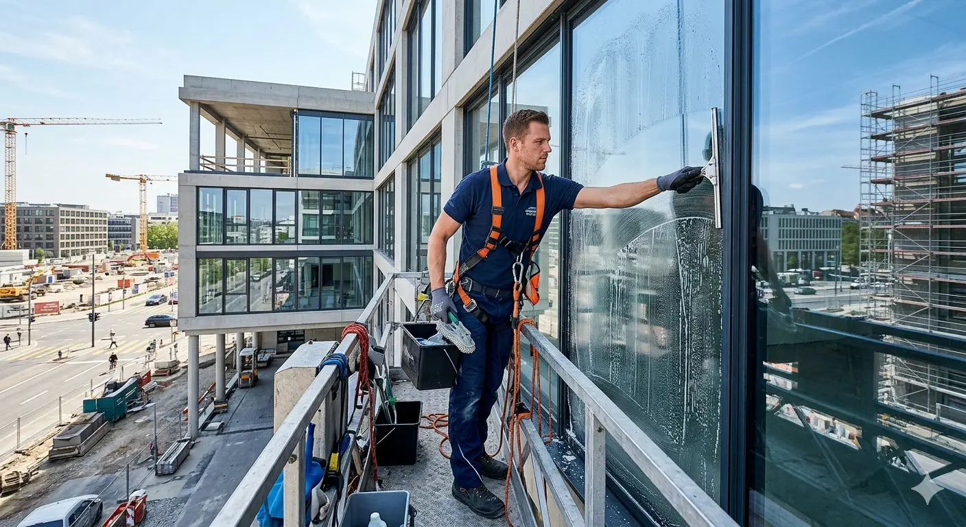 Glas- und Fensterreinigung